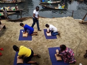 First Aid Training at Makoko